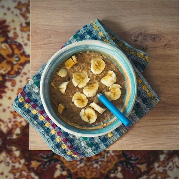 Porridge al cioccolato fondente